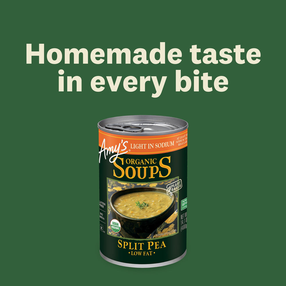 Amy's Soup ready in 2 minutes in a microwave-safe bowl