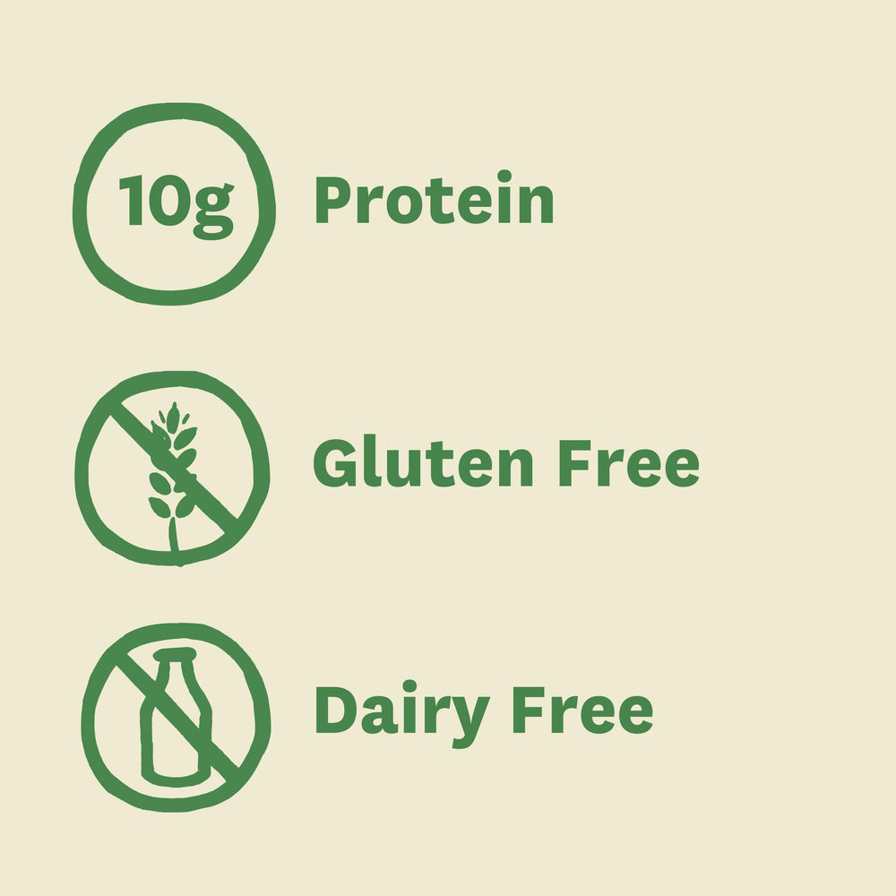 Amy's Lentil Soup nutrition label view focusing on protein and fiber