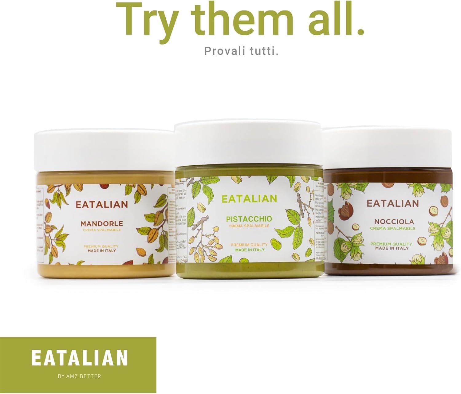 AMZ BETTER EATALIAN Pistachio Cream for cake decorating and mascarpone flavors