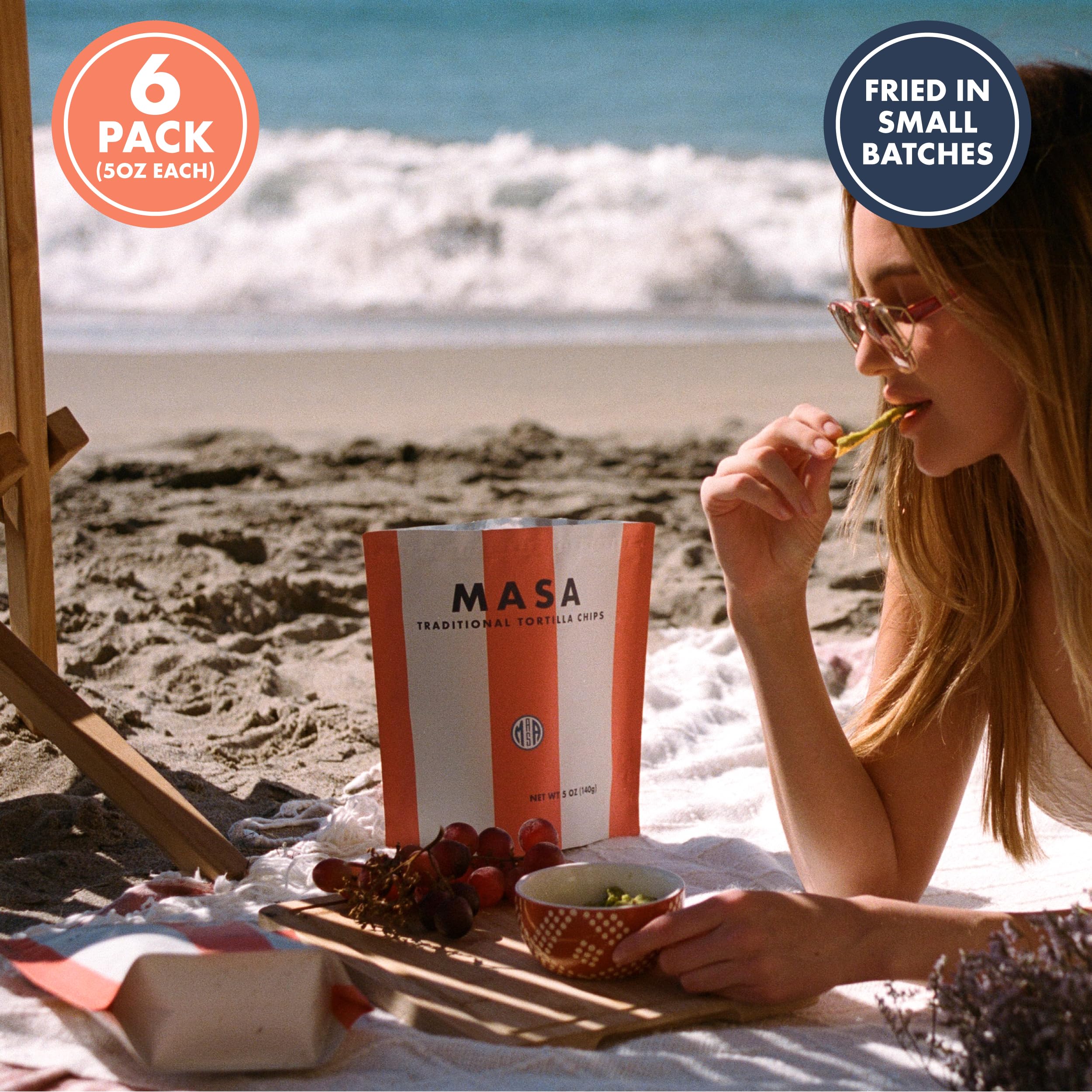 Ancient Crunch MASA Chips handmade in small batches for artisanal crunch