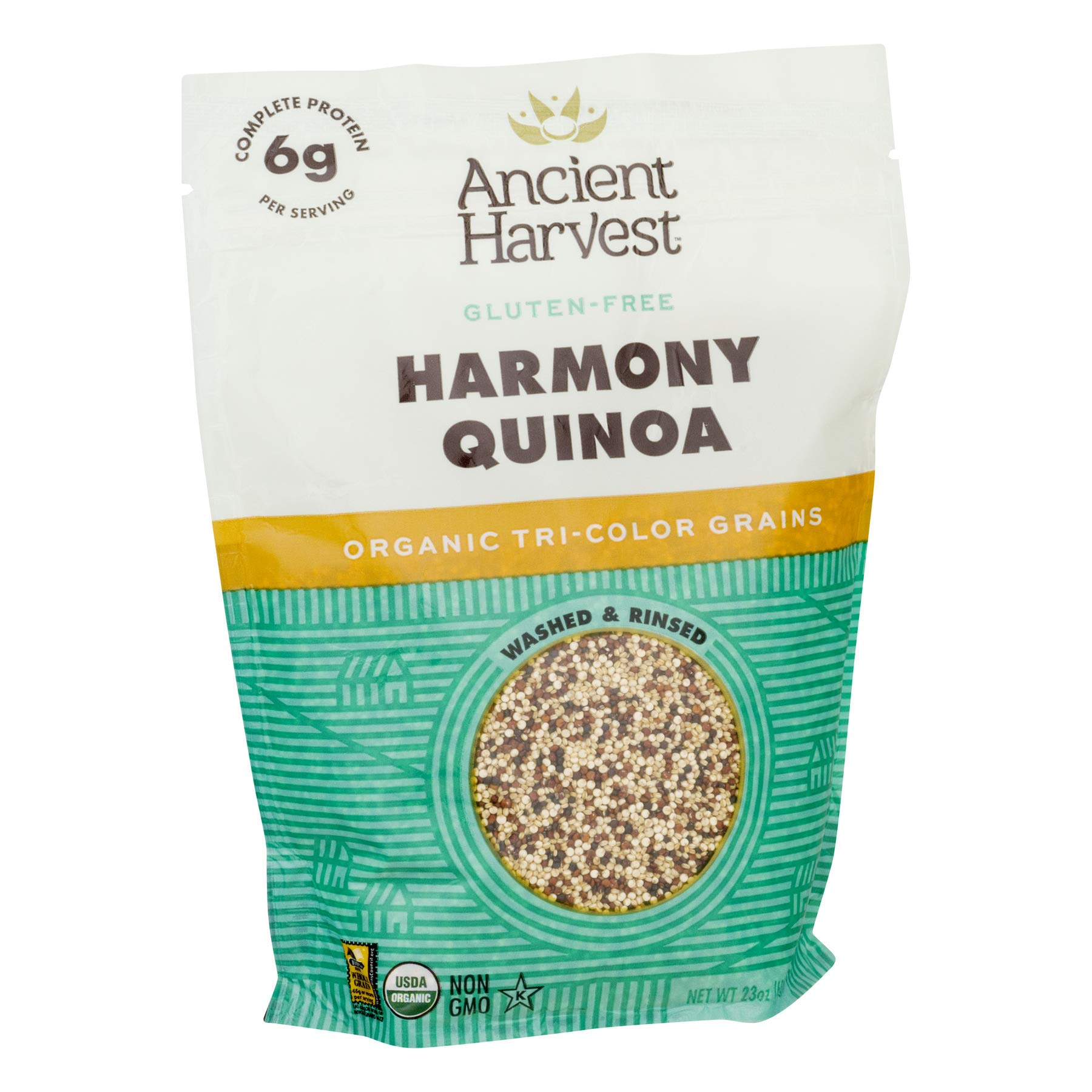Ancient Harvest quinoa raw grains three colors for flavorful, nutrient-dense meals