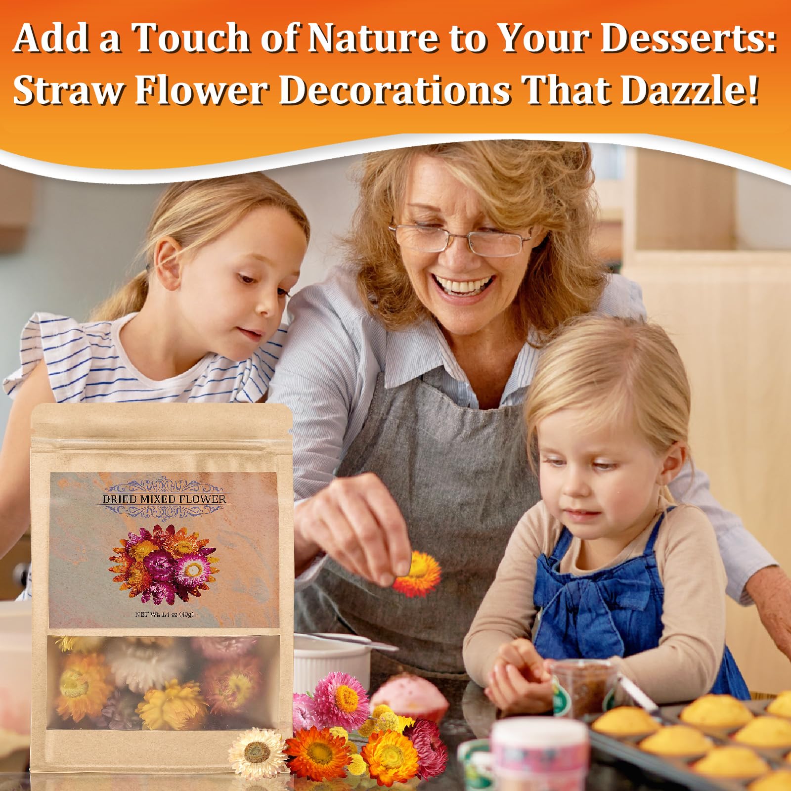 Andekas dried flowers for DIY crafts inspire creative projects.