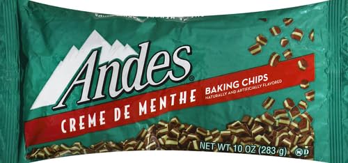 Andes Creme de Menthe Baking Chips in-cookie dough adds minty contrast.