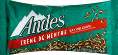 Andes Creme de Menthe Baking Chips in-cookie dough adds minty contrast.