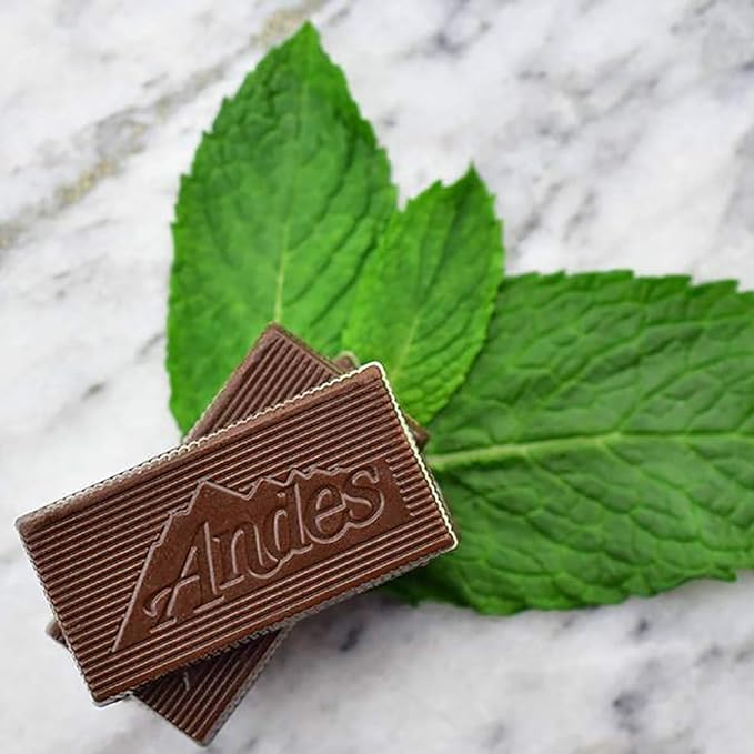 Andes Creme de Menthe bulk serving ideas on a tray