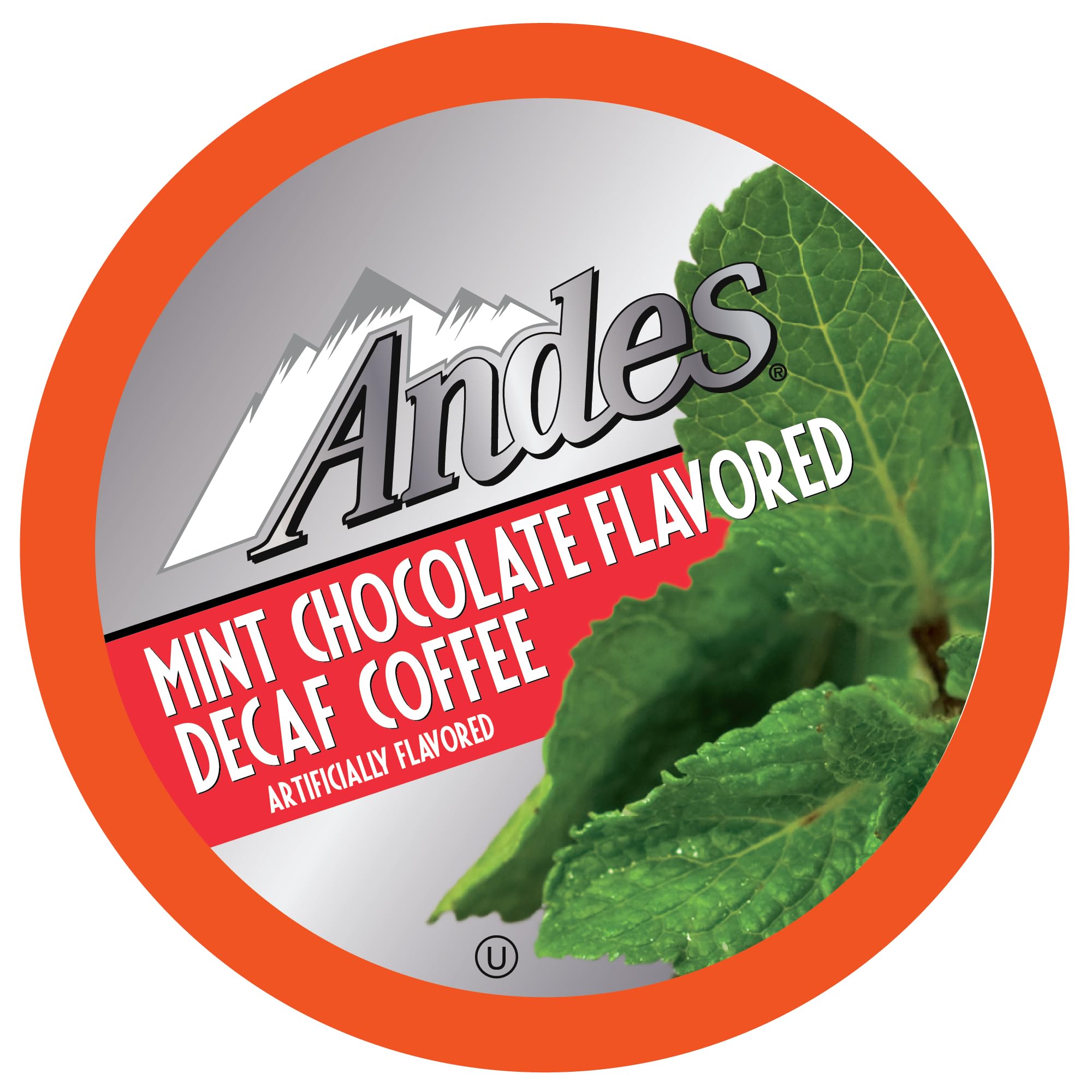 Andes Mints decaf coffee pods chocolate mint pack deliver indulgent flavor for a relaxing afternoon.