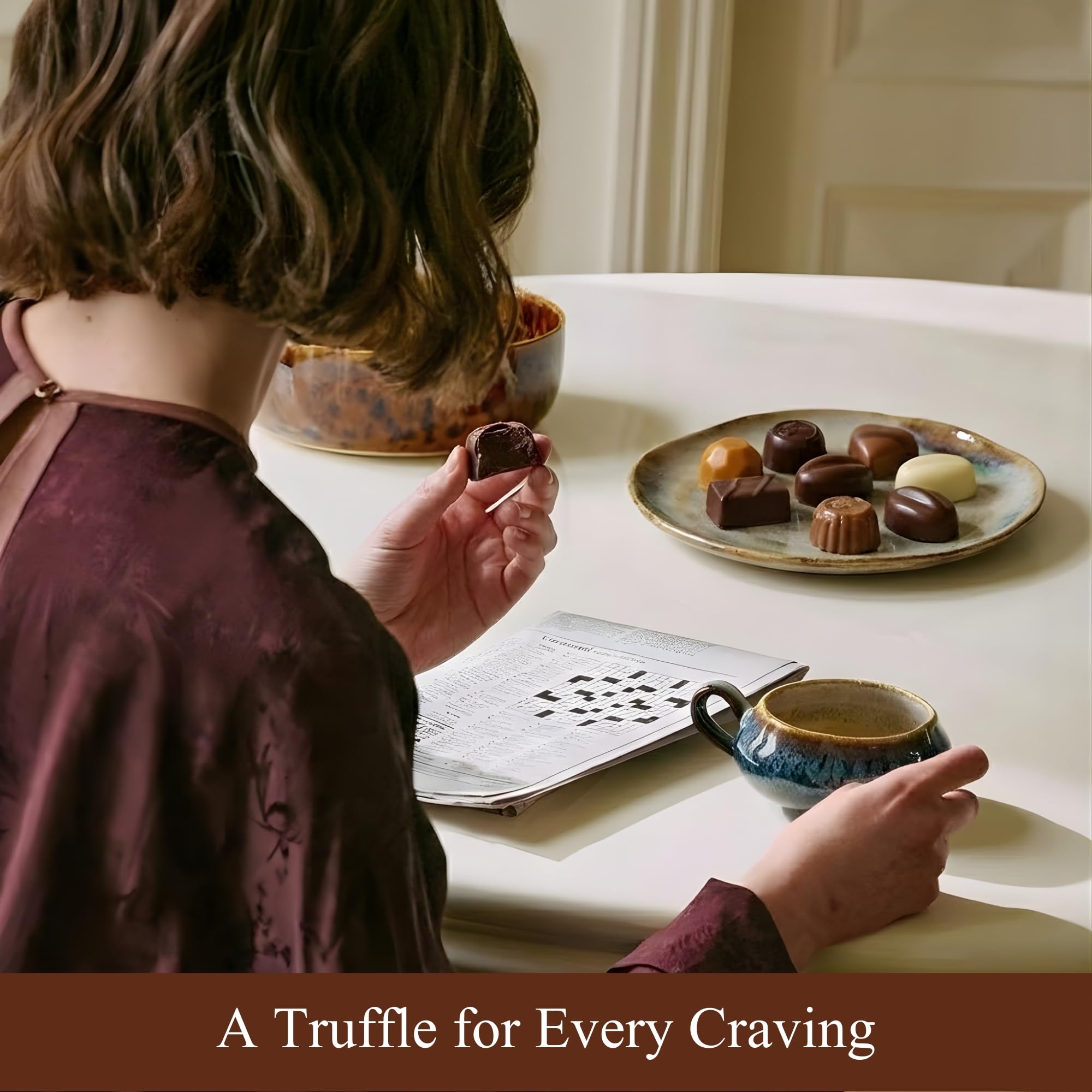 ANDY ANAND CHOCOLATIER ethically sourced cocoa supports sustainable farming.