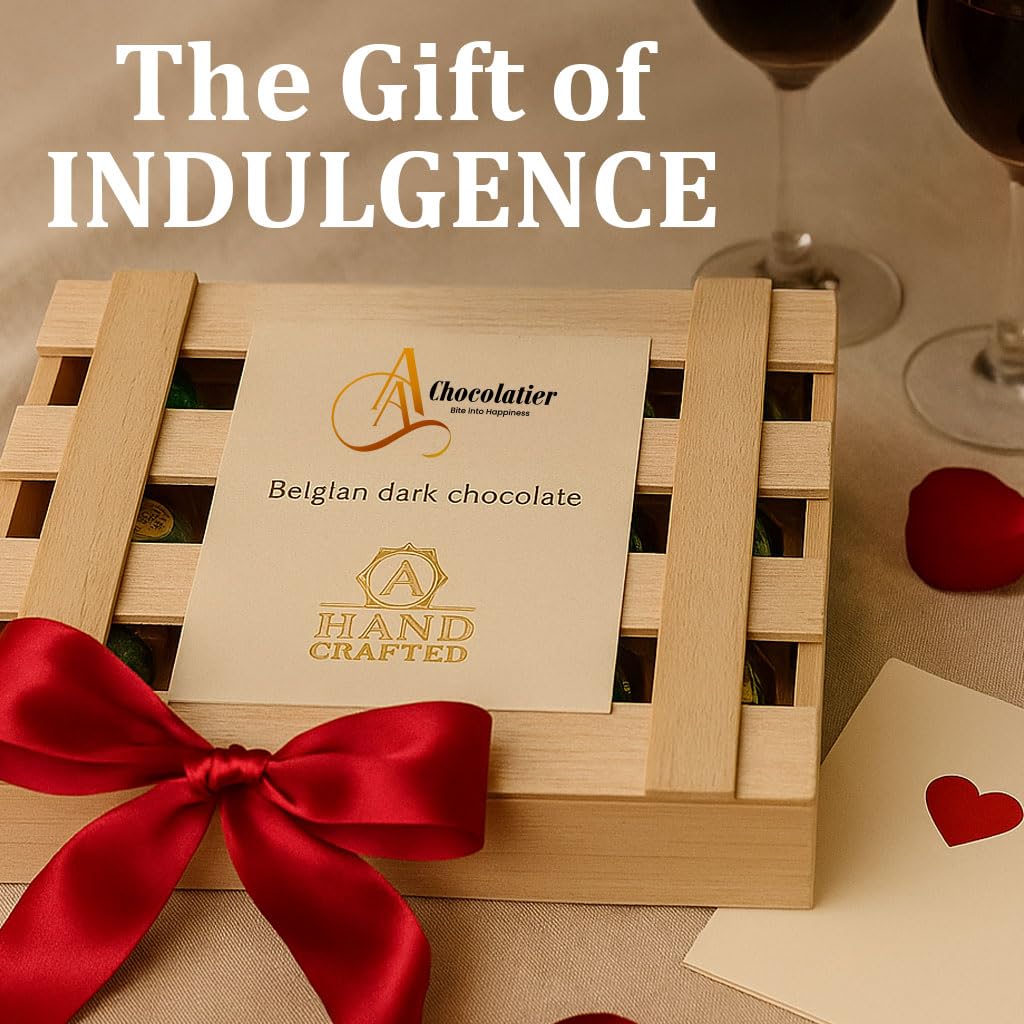 ANDY ANAND Chocolatier dark chocolate bottle with liquid center reveal.