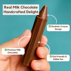 Kid-friendly snack time with Andy Anand chocolate pencils