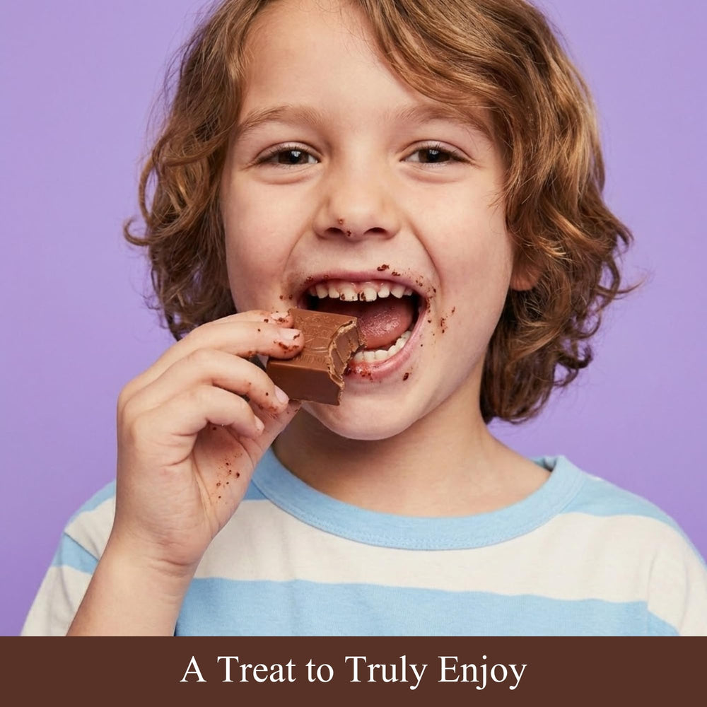 Andy Anand Chocolatier premium Belgian chocolate truffles taste detail on plate.