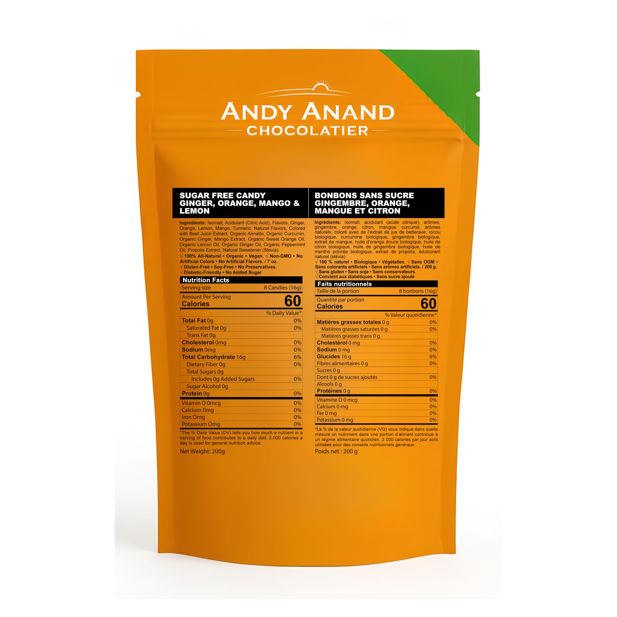 Andy Anand Chocolatier serving idea with candy in a small bowl