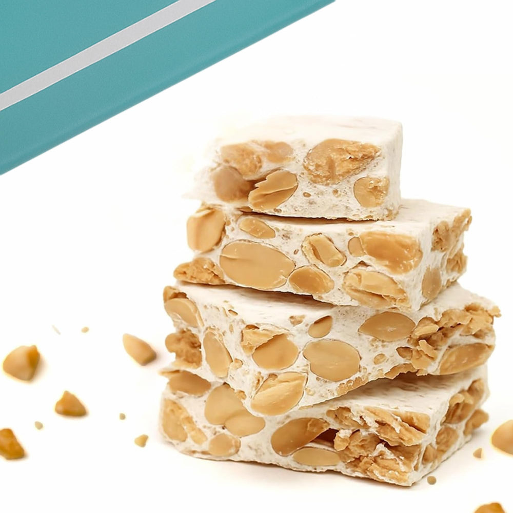 Andy Anand Chocolatier sugar-free almond nougat brittle 7oz, diabetic-friendly treat with rich almond flavor