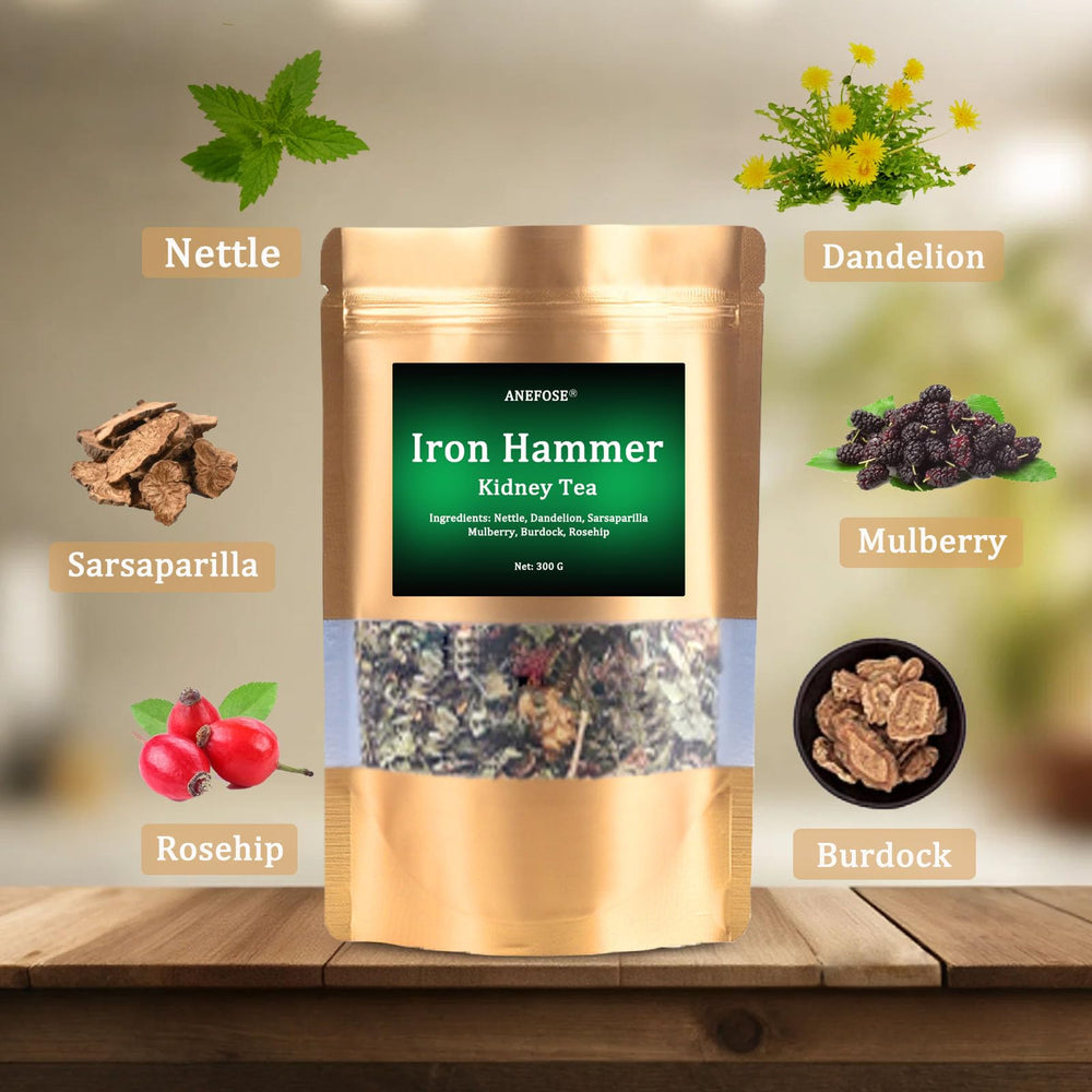ANEFOSE Iron Hammer Tea cup-brew shows a rich infusion ideal for evening relaxation.