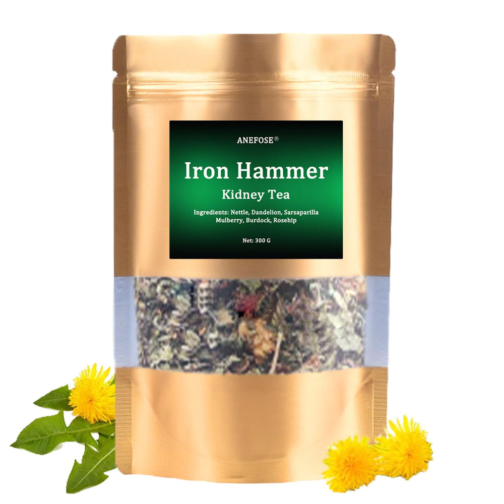 ANEFOSE Iron Hammer Tea packaging with premium herbal blend for daily rituals.