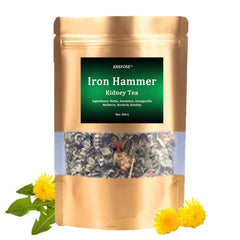 ANEFOSE Iron Hammer Tea packaging with premium herbal blend for daily rituals.