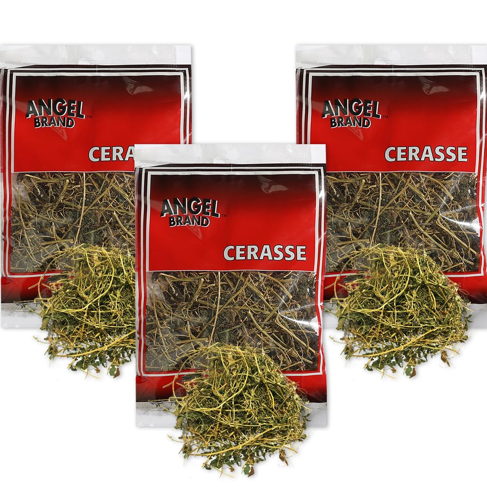 Angel Brand cerasse leaves pack3 front view ready for herbal tea or cooking