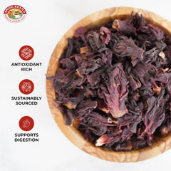 Angel Brand hibiscus flowers close-up aroma capturing bright, fruity scent.