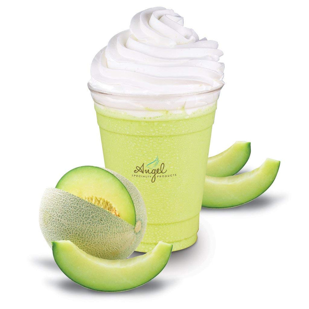 Angel Specialty Honeydew hot drinks latte option for warm, creamy beverages.