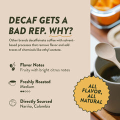 Angelino's half caff K-Cup pods for quick brews