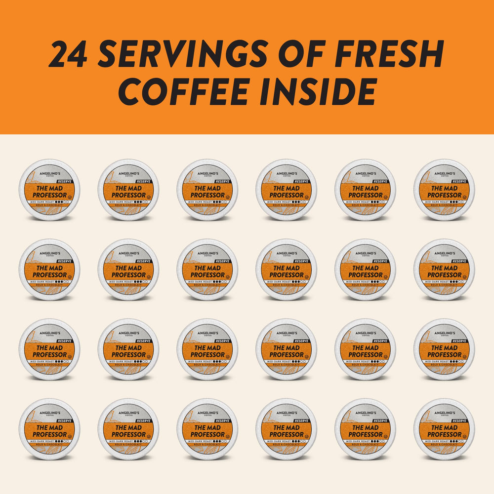 Nitrogen-flushed pods lock in freshness from roast to cup.