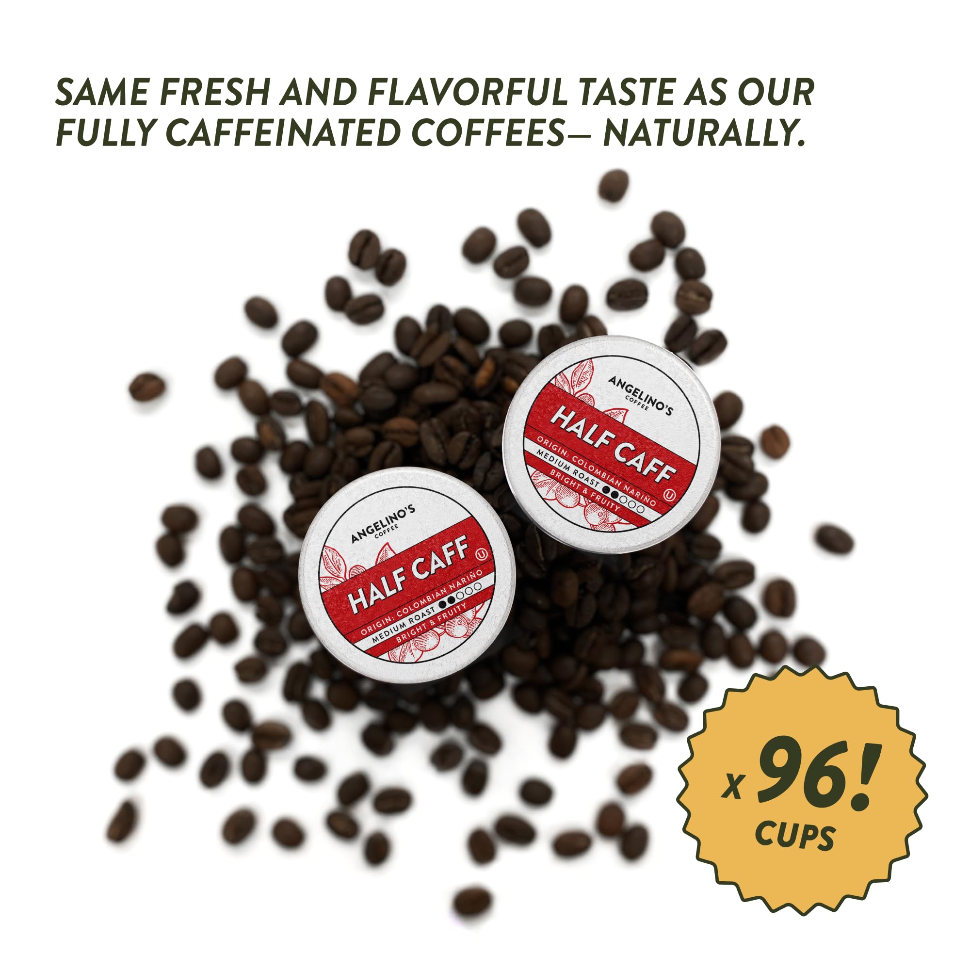 Angelino's Swiss Water decaf preserves bright flavors