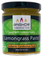 Angkor lemongrass paste bottle for easy Cambodian meals and authentic flavor.