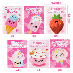 ANGOLIO valentines coloring inside lines promote neat, focused coloring.