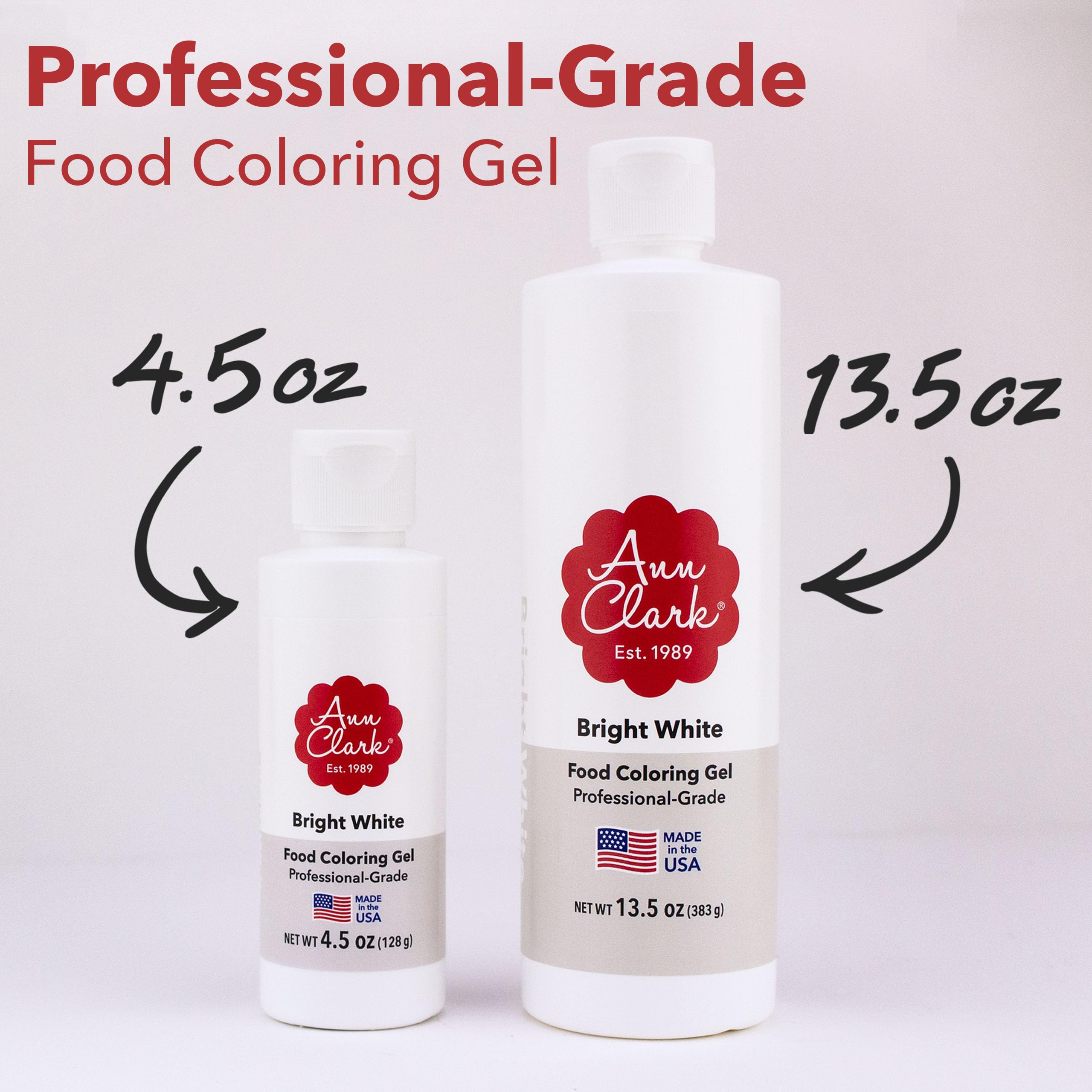 Made in USA at Rutland, VT facility for quality assurance of Ann Clark gel.