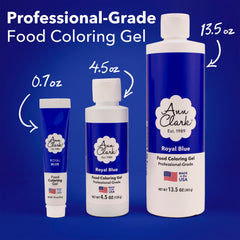 Ann Clark royal blue color gel cap for smooth, controlled coloring