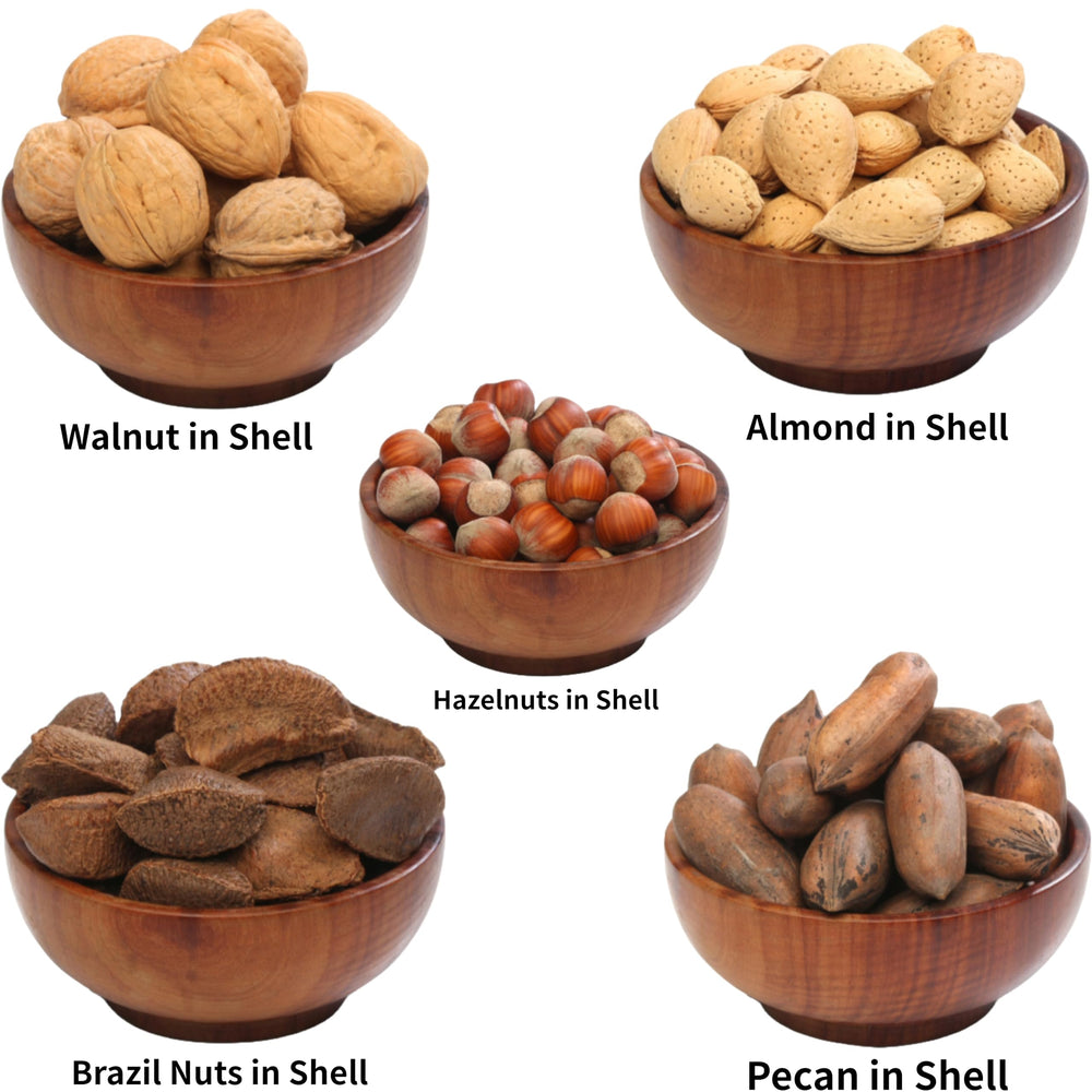 Anna and Sarah California Jumbo Chandler walnuts in shell, rich and crunchy