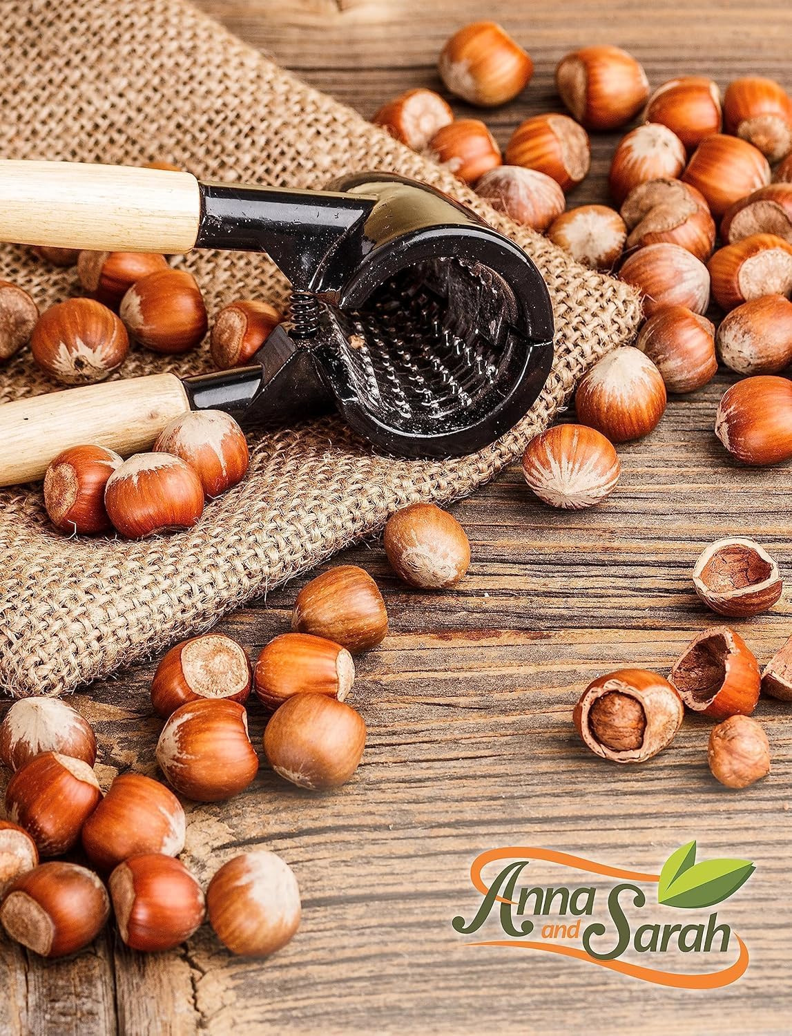 Anna and Sarah filberts raw hazelnuts ready for recipes