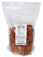 Anna and Sarah chips in resealable pouch preserve crispness.