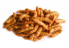 Anna and Sarah narrow sesame sticks in a resealable bag for on-the-go snacking.