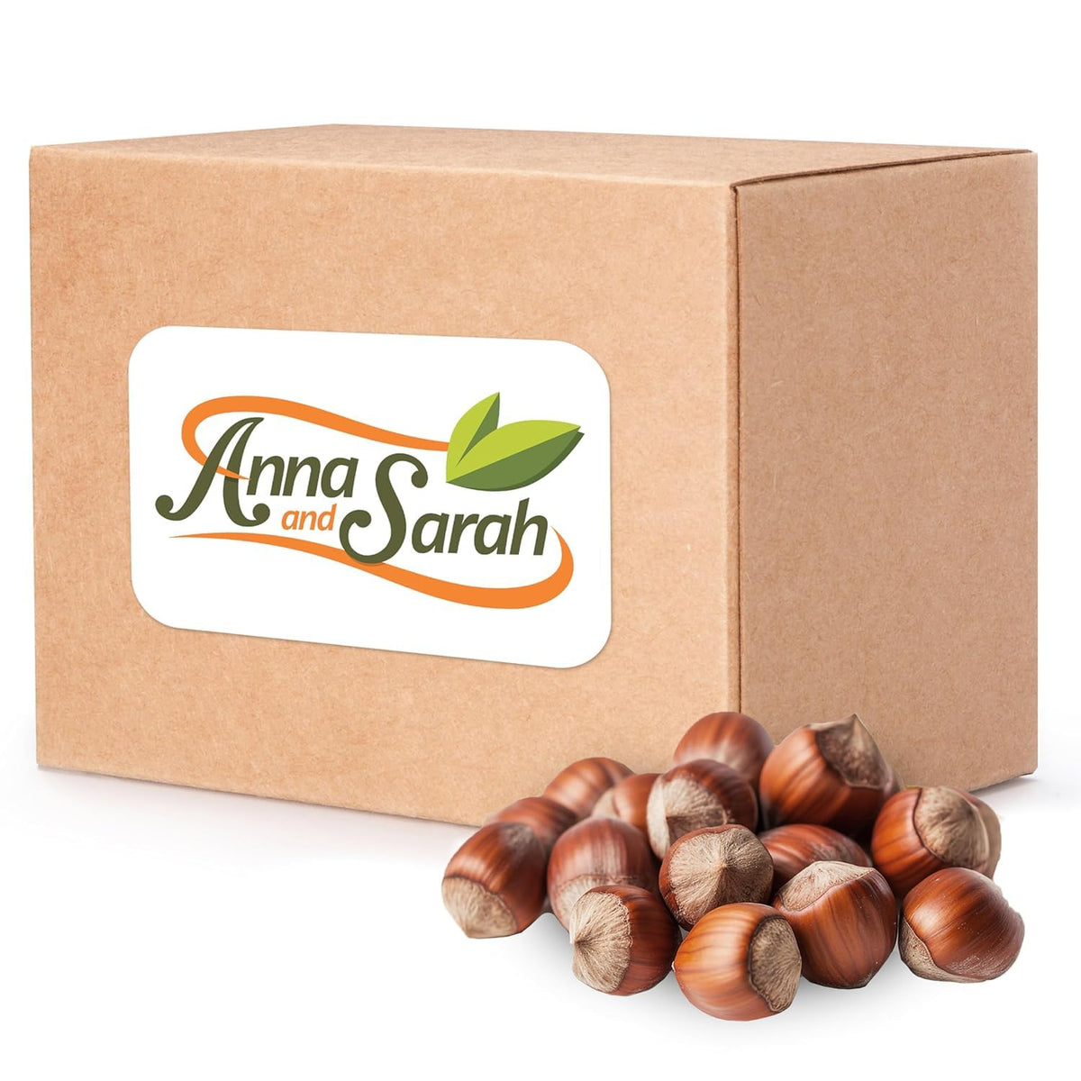 Anna and Sarah Oregon hazelnuts in shell, great for snacking and recipes