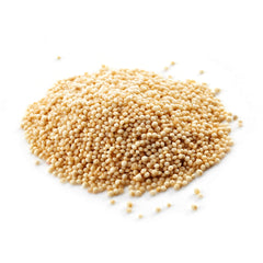 Anna and Sarah organic amaranth grains in resealable bag, preserving freshness.