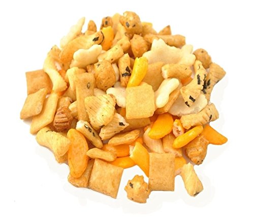 Anna and Sarah Oriental Rice Crackers in a resealable bag for fresh, on-the-go snacking.