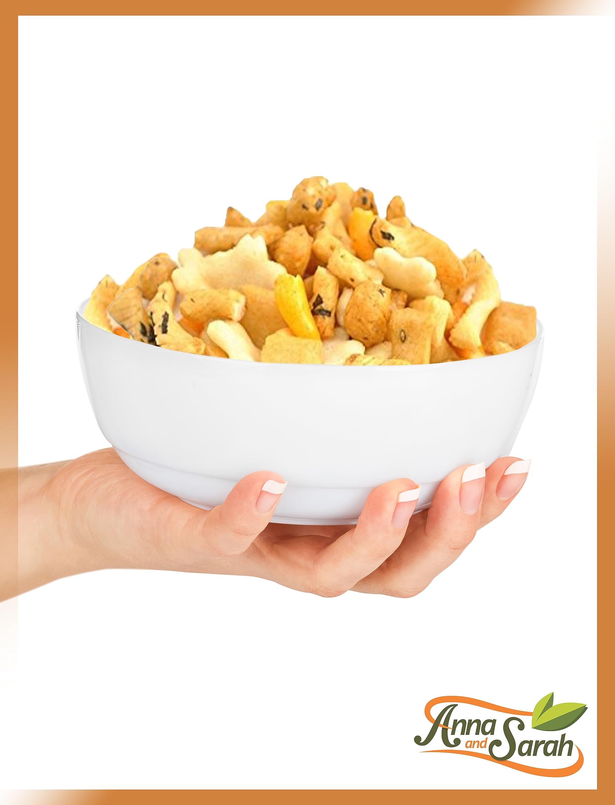 Anna and Sarah Oriental Rice Crackers snack-pairing image for versatile entertaining.