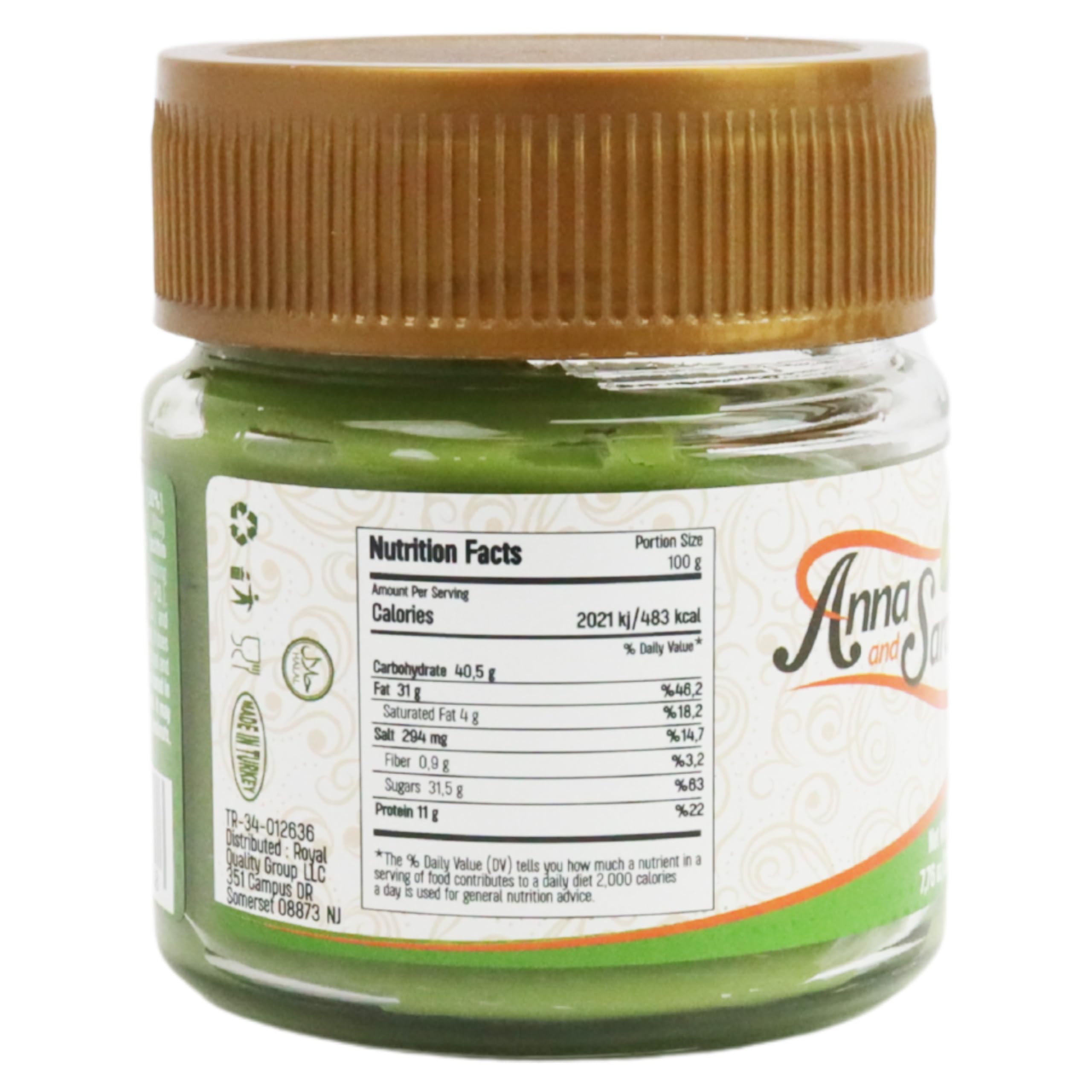 Two-pack glass jars from Anna and Sarah for convenient pantry storage