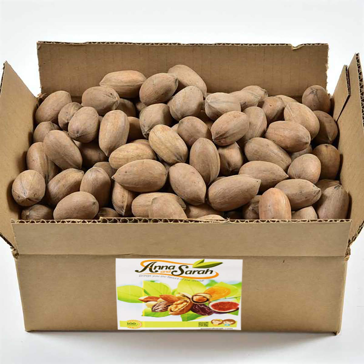 Anna and Sarah raw pecans provide a nutritious all-natural snack.