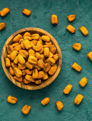 Anna and Sarah roasted salted corn nuggets showcase a bold, satisfying crunch.