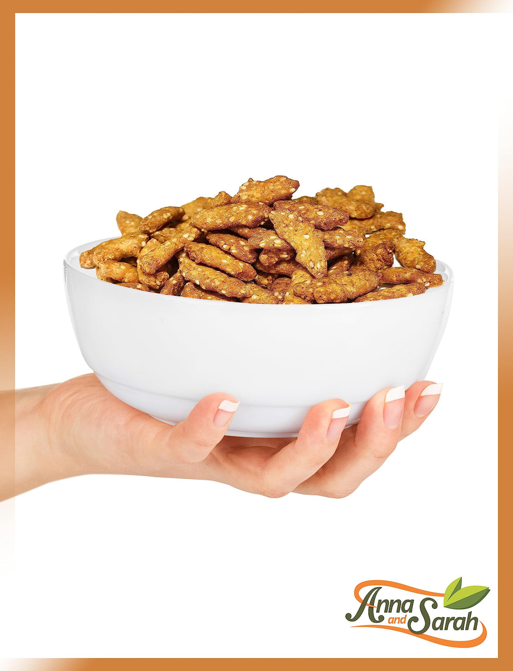 Anna and Sarah sesame sticks served as a party appetizer option for guests.