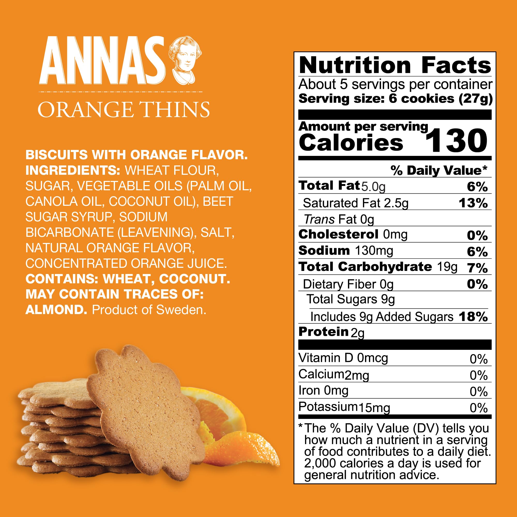 Annas Swedish Thins crisp texture enhances cheese boards and fruit pairings.