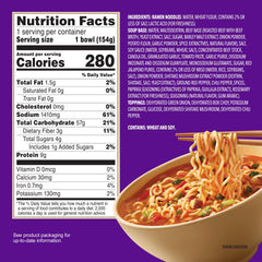 Annie Chun's Ramen Soup Bowl Spicy Kor noodles close-up highlighting vibrant flavor