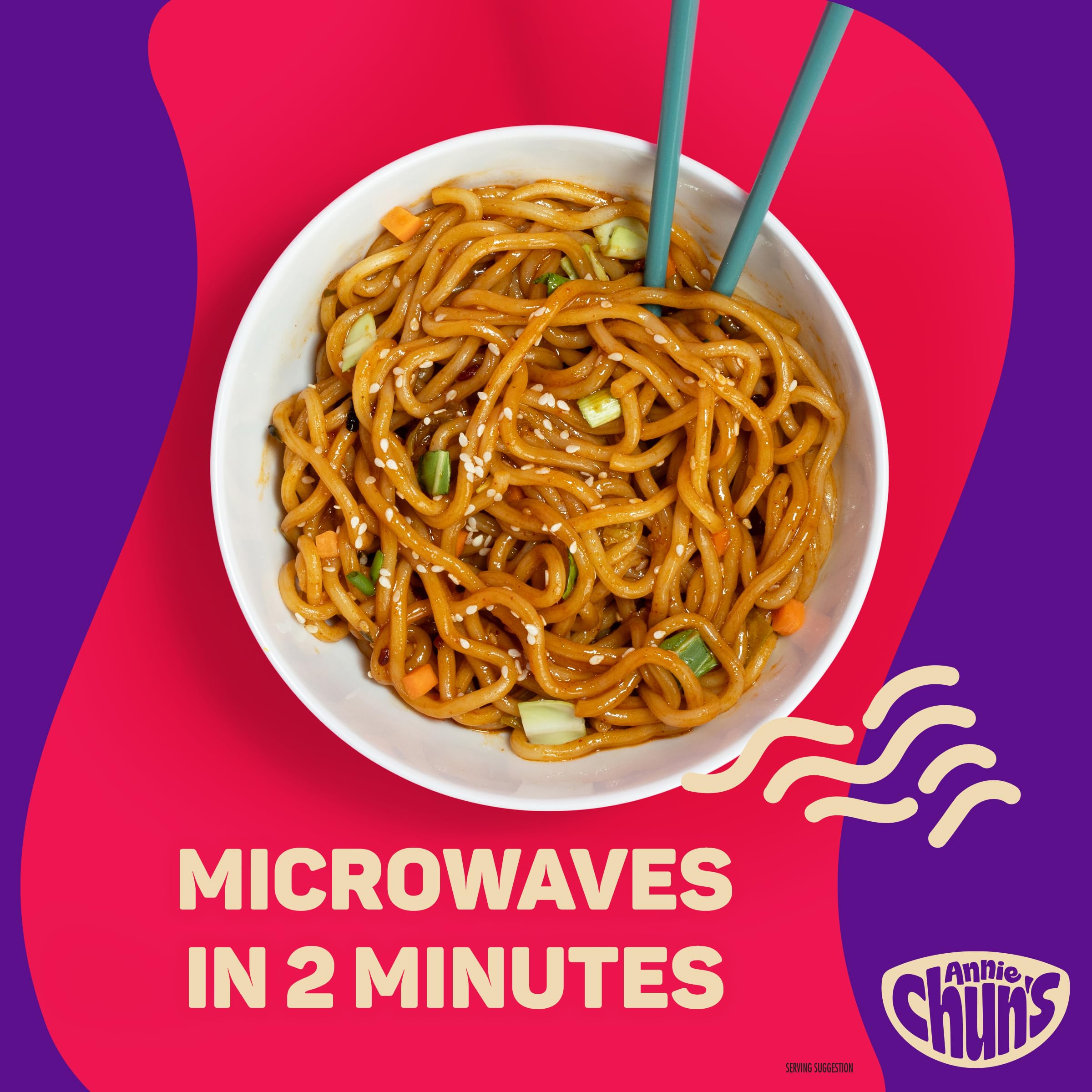 Annie Chun's Sweet Chili Noodle Bowl gochujang-glaze adds bold flavor to meals.