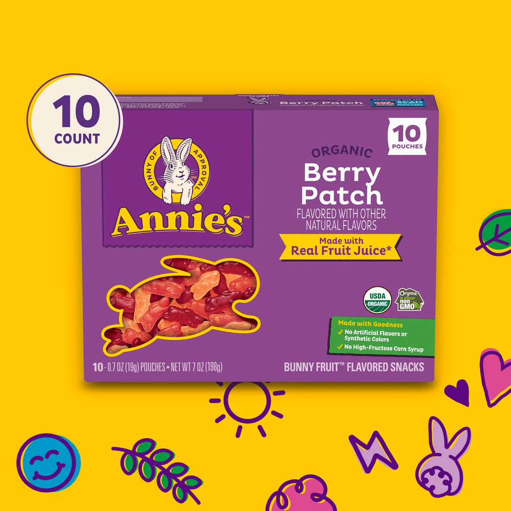 Organic pear juice concentrate used in Annie's Berry Patch Bunny Snacks.