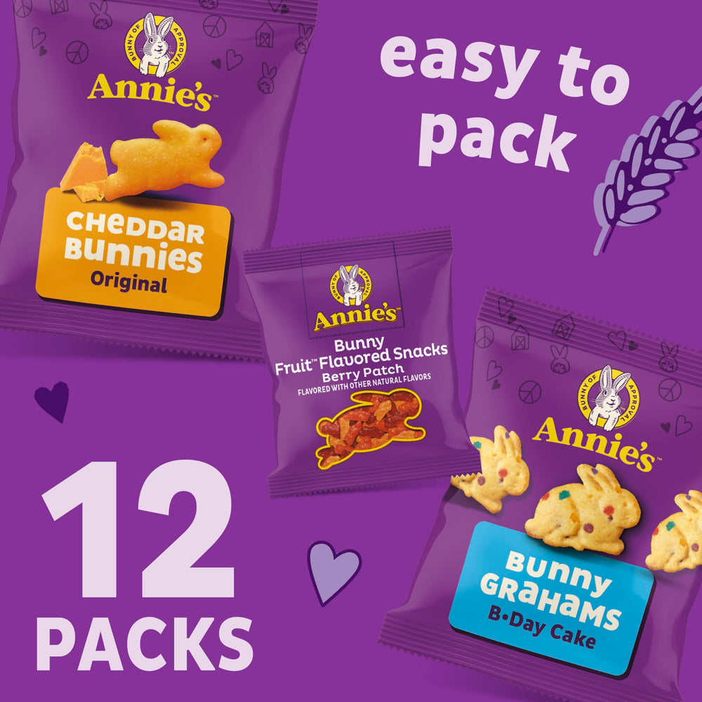 Annie's Bunny Berry Patch fruit snacks—organic, fruity bites for snack time