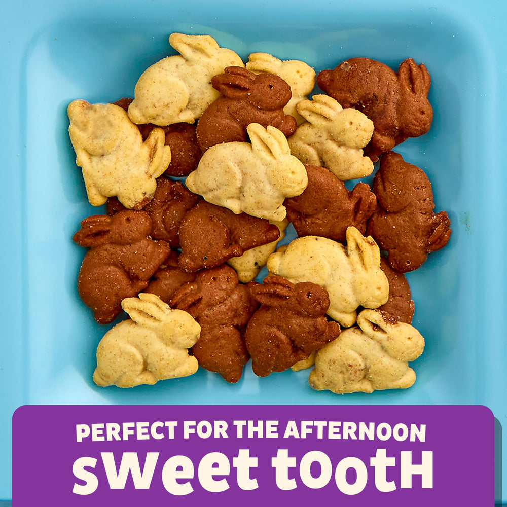 Annie's Bunny Cocoa Vanilla lunchbox snack ready for on-the-go lunches