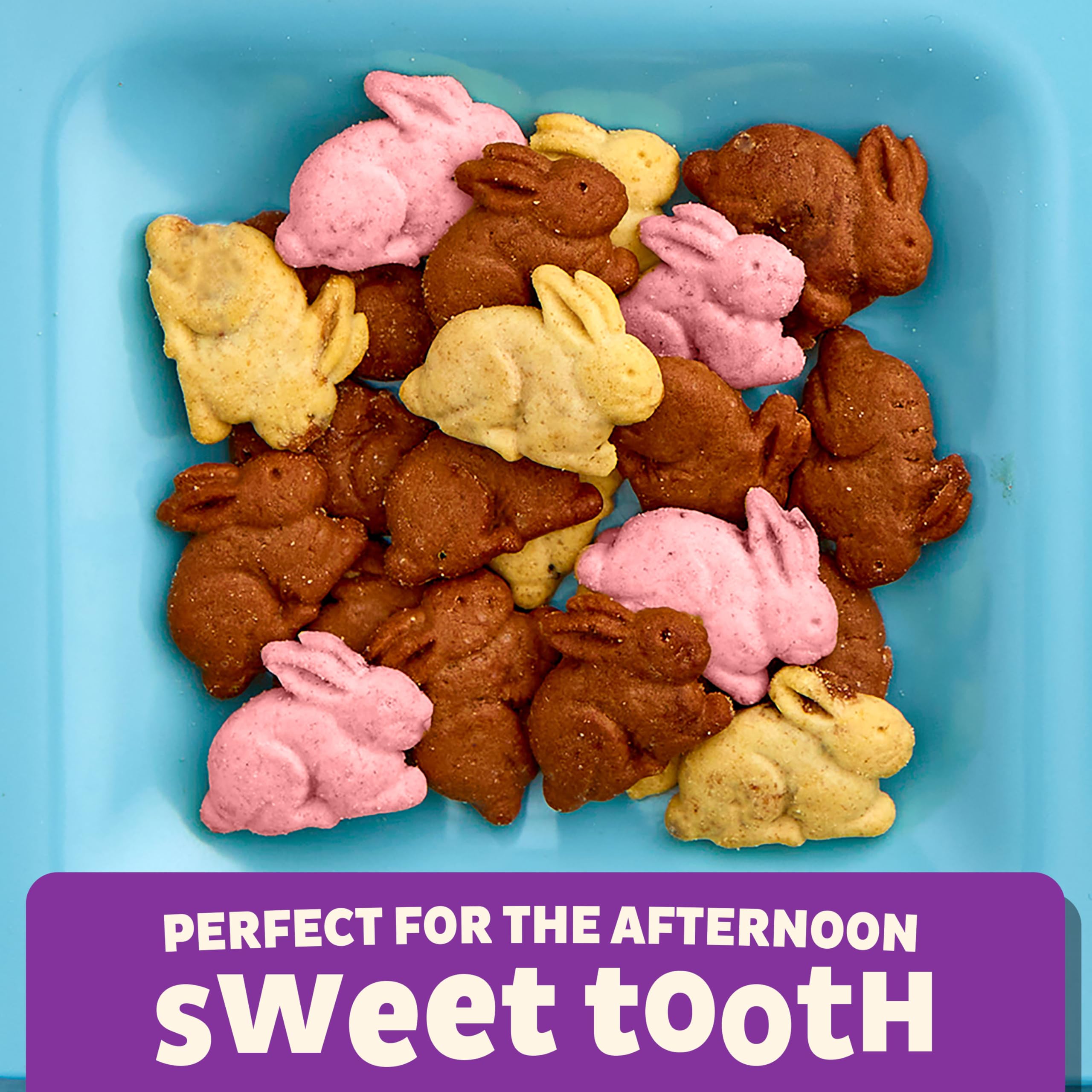 Annie's Bunny Grahams Neapolitan chocolate flavor bunny shapes