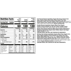Annie's Cheddar Bunnies crackers close-up for crunchy, non-GMO lunchbox snacking