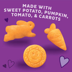 Annie's Cheesy Cheddar Crackers with organic ingredients for flavor and purity.